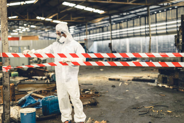 Professional Odor Removal technician working in Riverbank, CA